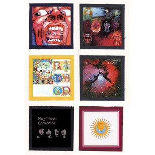 King Crimson - Cloth Patch or Magnet Set 